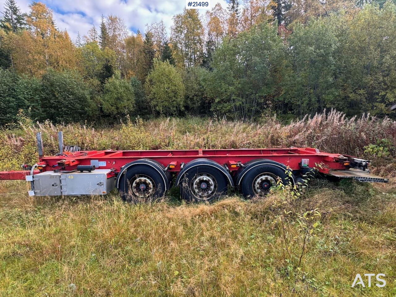 Narko Containerhenger - Remolque portacontenedore/ Intercambiable: foto 2 Narko Containerhenger - Remolque portacontenedore/ Intercambiable: foto 2