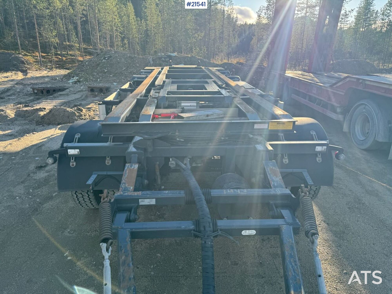Nor-Slep 2022 Nor Slep SL-28KT Krokhenger m/ tipp - Remolque multilift/ Portacontenedores de cadenas: foto 4 Nor-Slep 2022 Nor Slep SL-28KT Krokhenger m/ tipp - Remolque multilift/ Portacontenedores de cadenas: foto 4