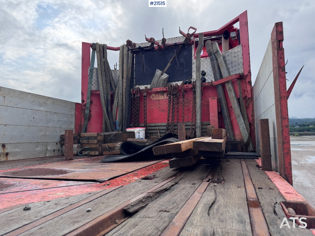 Noteboom 2008 - Semirremolque plataforma/ Caja abierta: foto 4 Noteboom 2008 - Semirremolque plataforma/ Caja abierta: foto 4