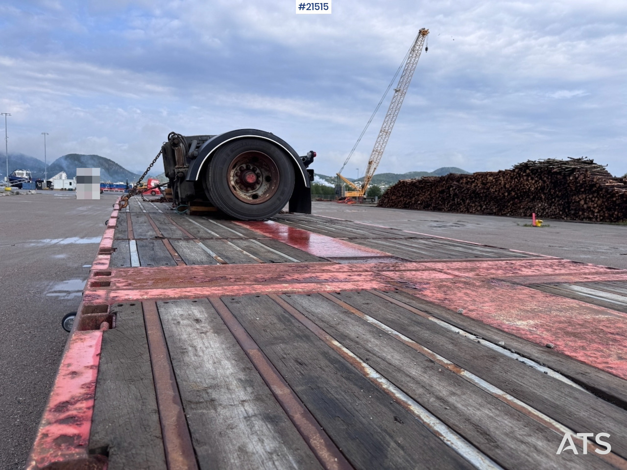 Noteboom 2008 - Semirremolque plataforma/ Caja abierta: foto 5 Noteboom 2008 - Semirremolque plataforma/ Caja abierta: foto 5