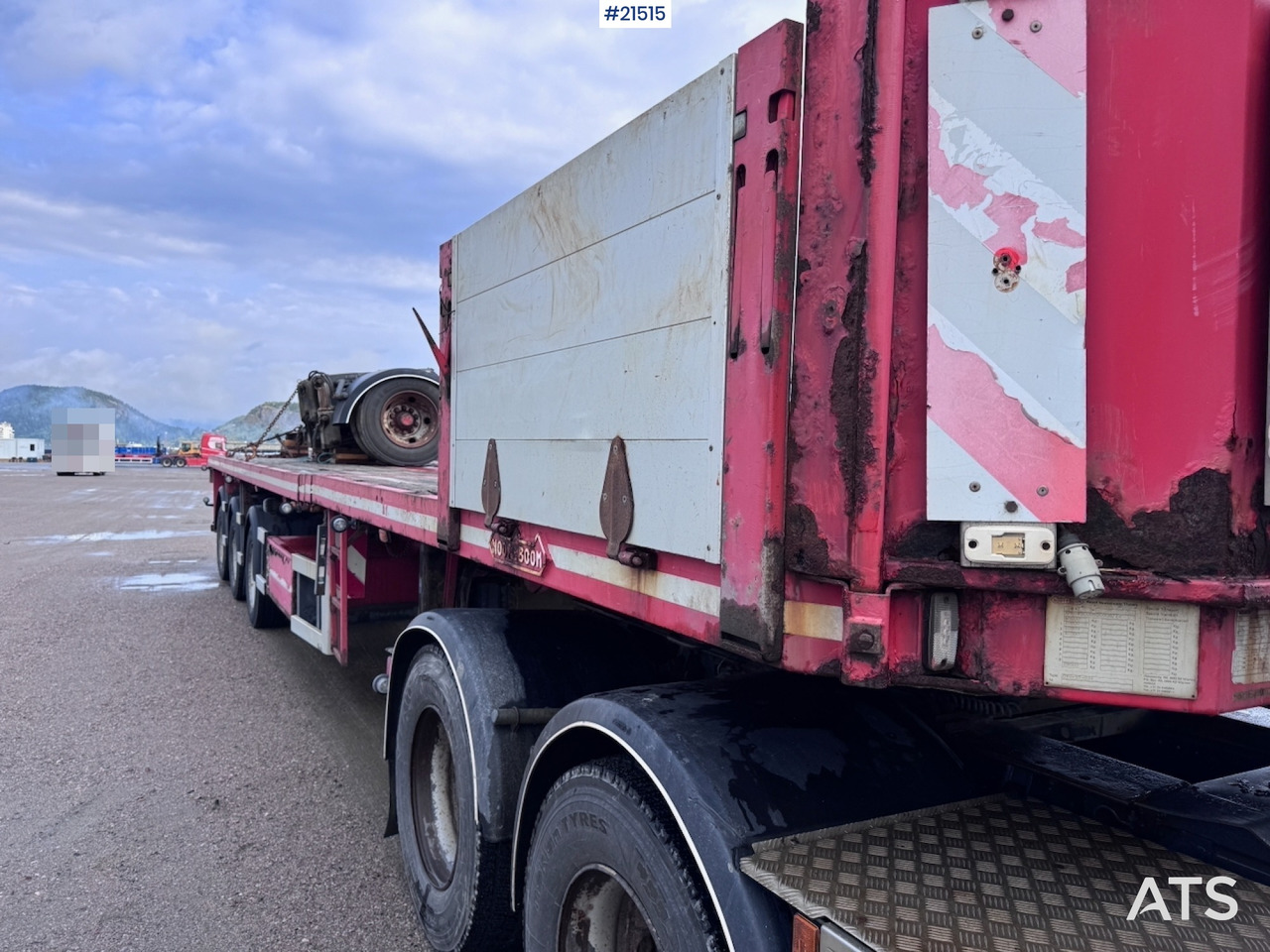 Noteboom 2008 - Semirremolque plataforma/ Caja abierta: foto 2 Noteboom 2008 - Semirremolque plataforma/ Caja abierta: foto 2