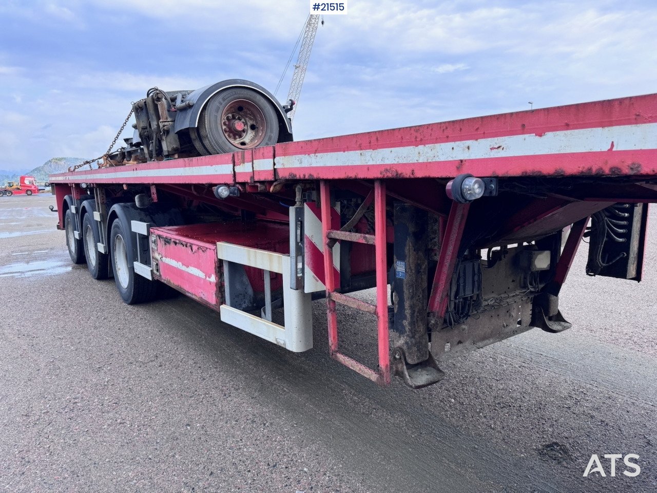 Noteboom 2008 - Semirremolque plataforma/ Caja abierta: foto 3 Noteboom 2008 - Semirremolque plataforma/ Caja abierta: foto 3