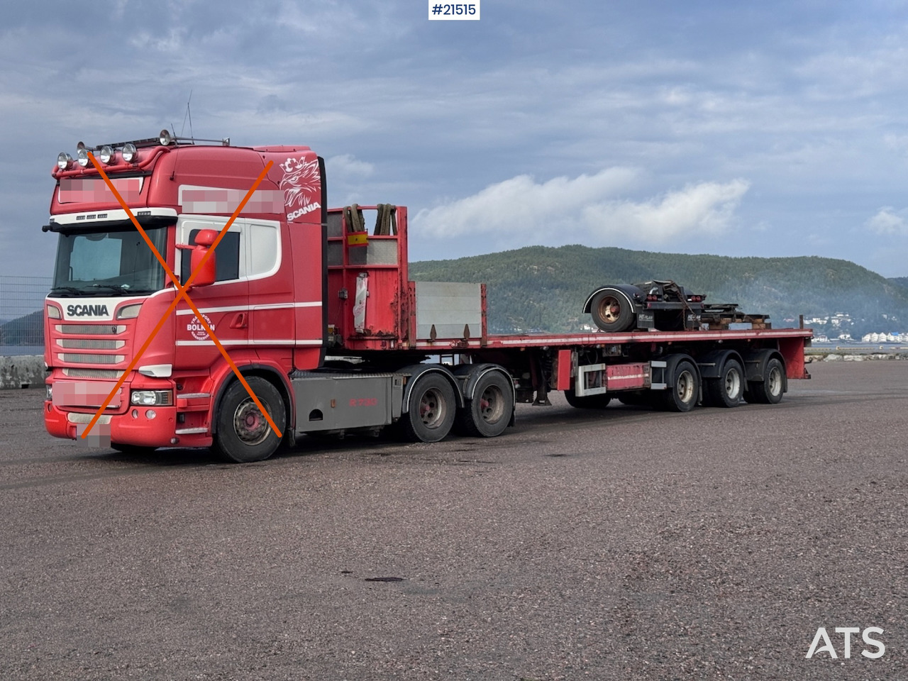 Noteboom 2008 - Semirremolque plataforma/ Caja abierta: foto 1 Noteboom 2008 - Semirremolque plataforma/ Caja abierta: foto 1