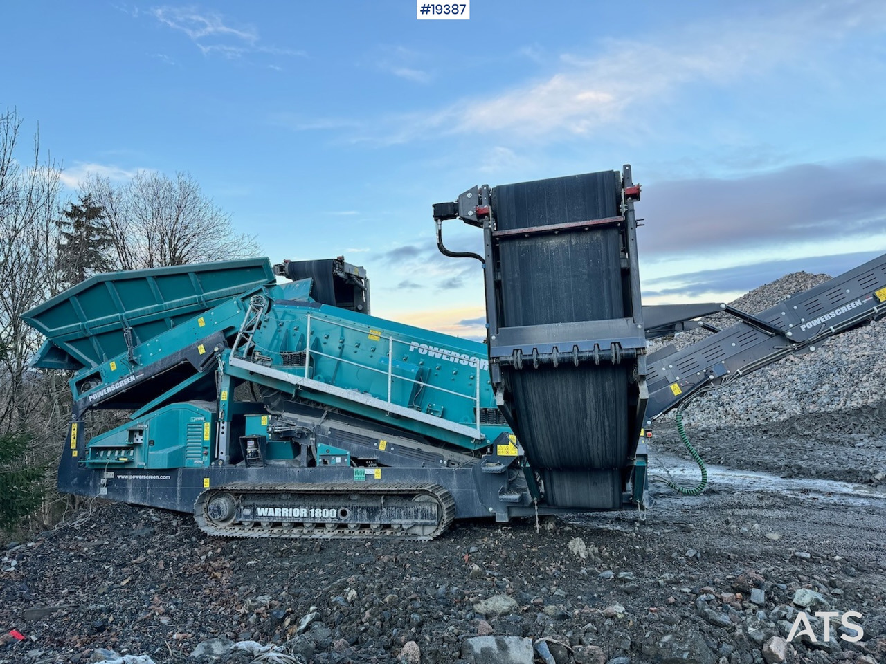 Powerscreen Warrior 1800 - Cribadora: foto 5 Powerscreen Warrior 1800 - Cribadora: foto 5