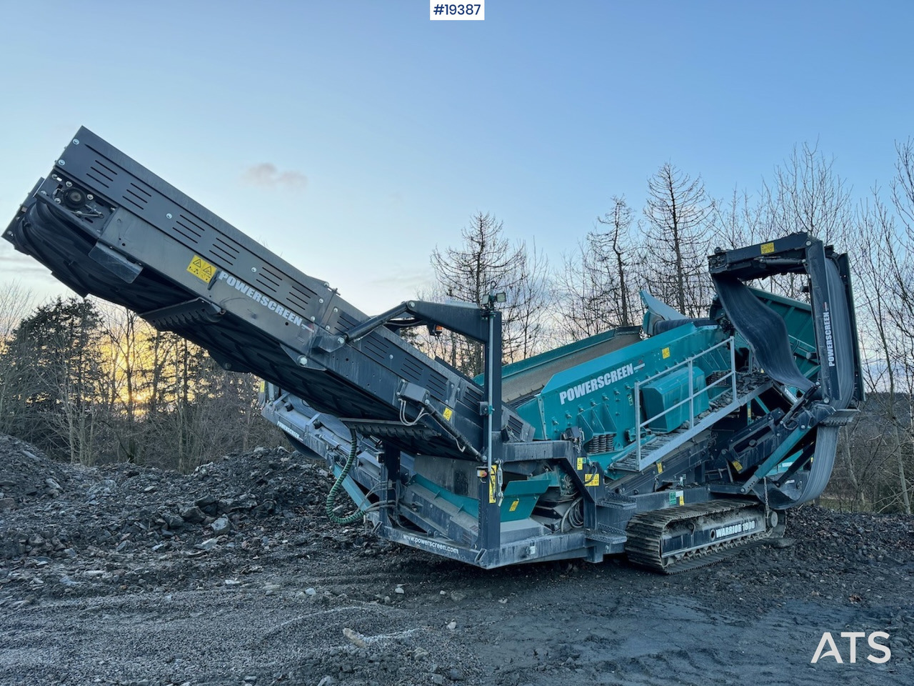 Powerscreen Warrior 1800 - Cribadora: foto 3 Powerscreen Warrior 1800 - Cribadora: foto 3