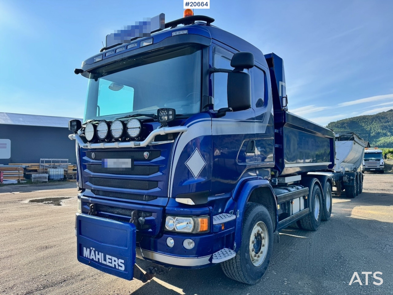 Scania R580 - Construcción de carreteras: foto 4 Scania R580 - Construcción de carreteras: foto 4