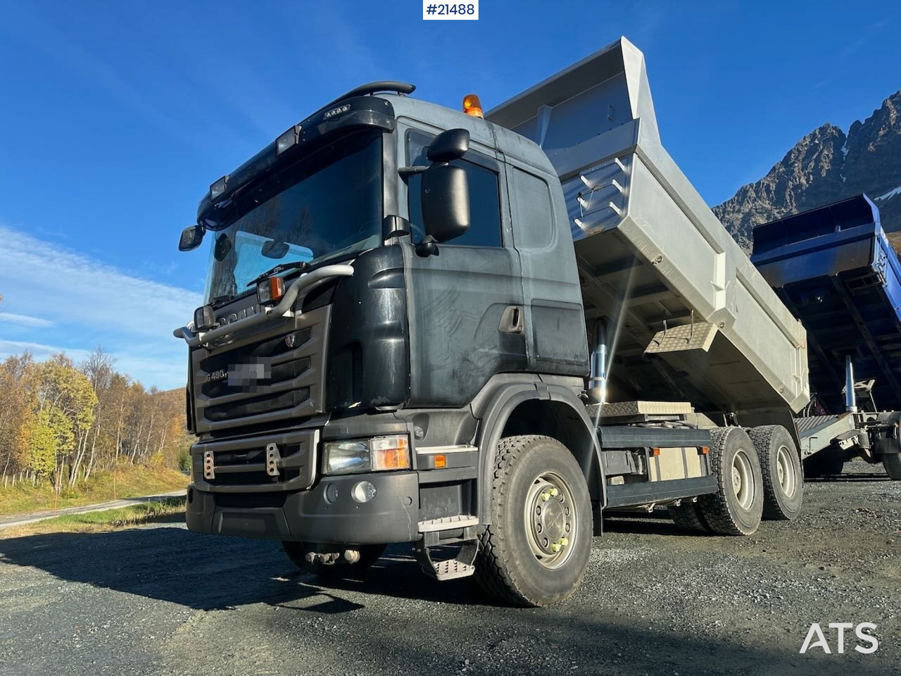 Scania Scania G480 6x4 brøyterigget tippbil - Camión volquete: foto 1 Scania Scania G480 6x4 brøyterigget tippbil - Camión volquete: foto 1