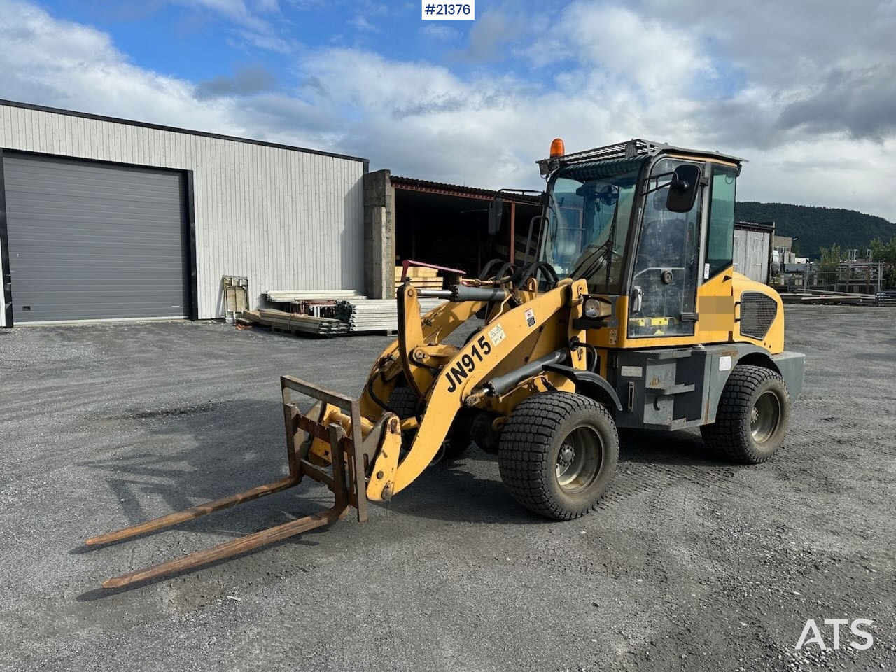 Sino JN 915 hjullaster m/ skuffe og pallegafler. Sertifisert! - Cargadora de ruedas: foto 2 Sino JN 915 hjullaster m/ skuffe og pallegafler. Sertifisert! - Cargadora de ruedas: foto 2