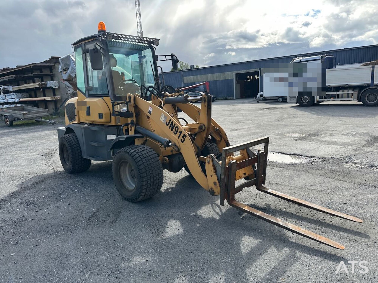 Sino JN 915 hjullaster m/ skuffe og pallegafler. Sertifisert! - Cargadora de ruedas: foto 4 Sino JN 915 hjullaster m/ skuffe og pallegafler. Sertifisert! - Cargadora de ruedas: foto 4