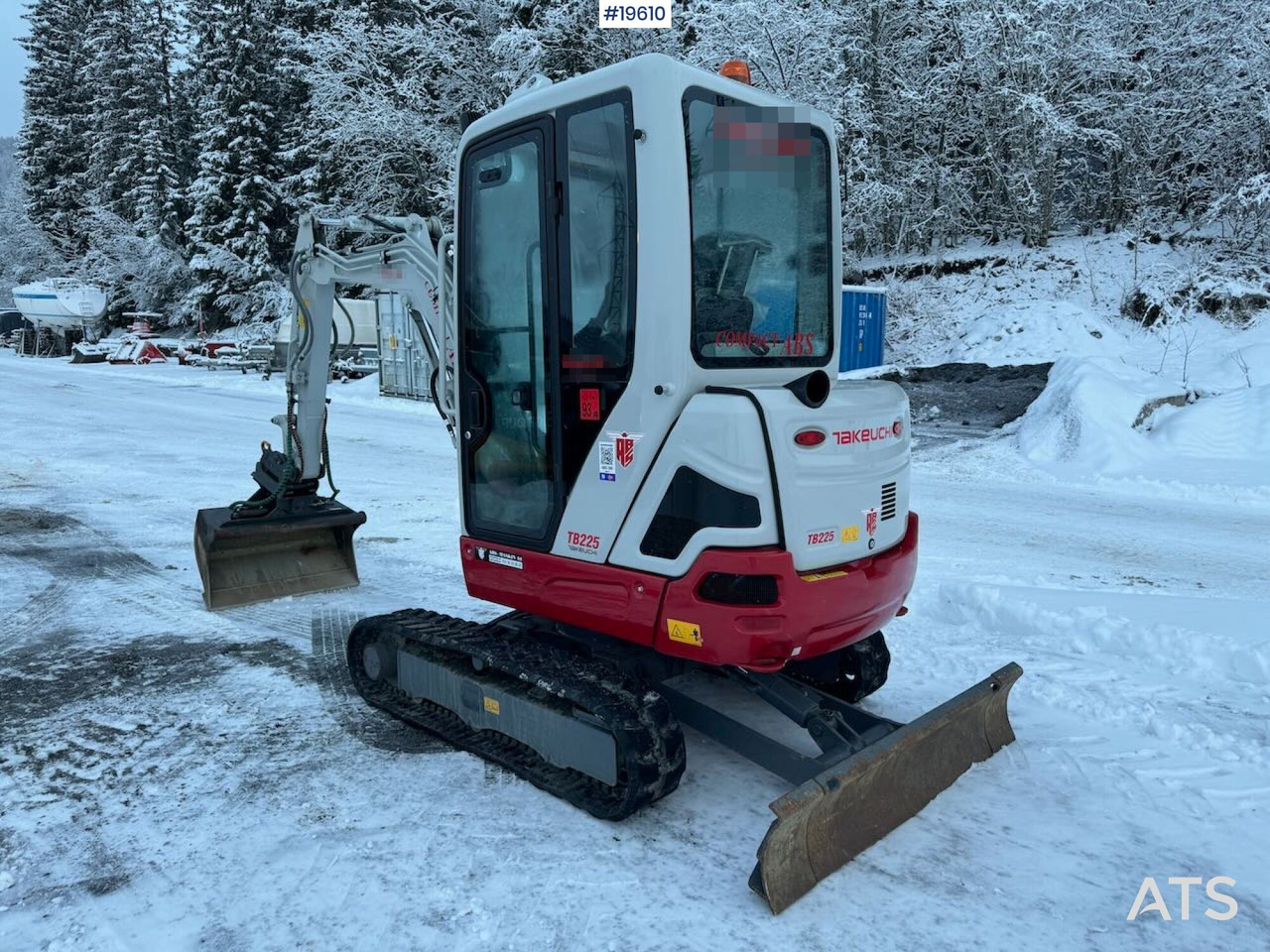 Takeuchi TB225 - Excavadora: foto 4 Takeuchi TB225 - Excavadora: foto 4