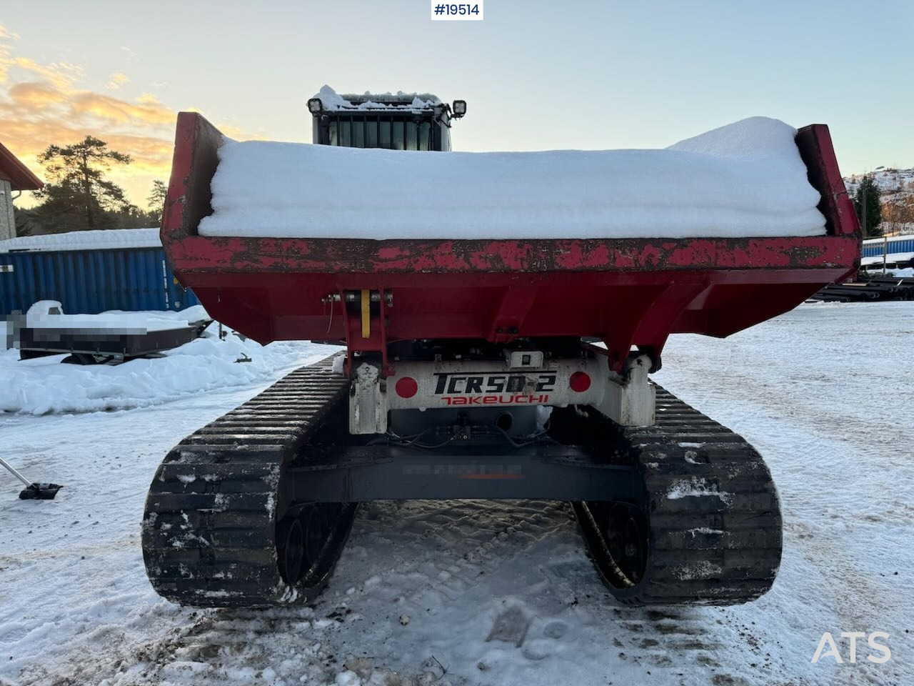 Takeuchi TCR50-2 - Dúmper: foto 4 Takeuchi TCR50-2 - Dúmper: foto 4