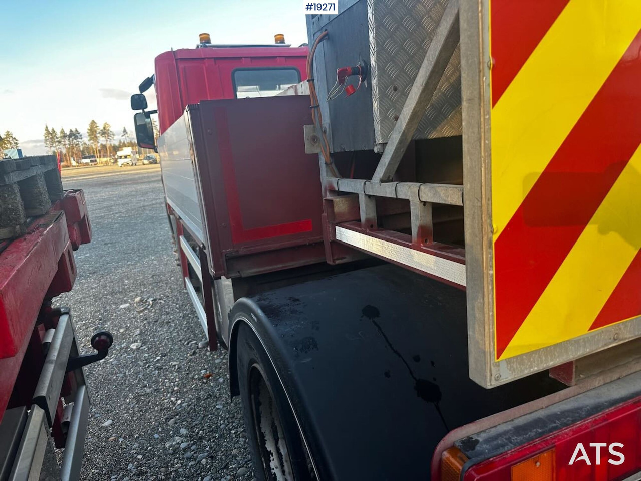 Scania P94 bufferbil m/ Euroskilt pute. Lav km - Vehículo municipal, Camión: foto 5 Scania P94 bufferbil m/ Euroskilt pute. Lav km - Vehículo municipal, Camión: foto 5