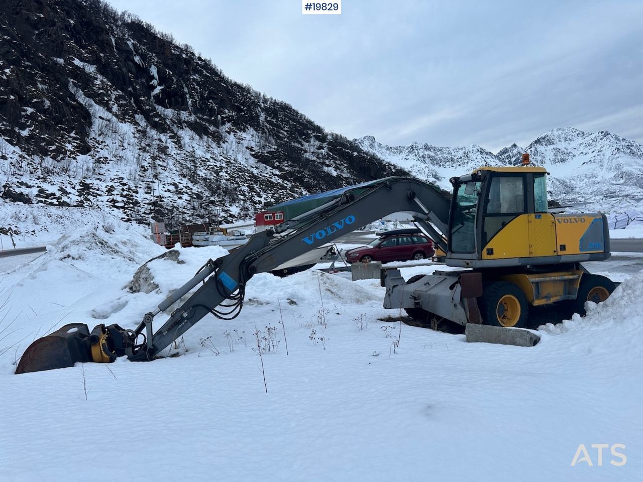 Volvo EW 160 - Excavadora: foto 1 Volvo EW 160 - Excavadora: foto 1