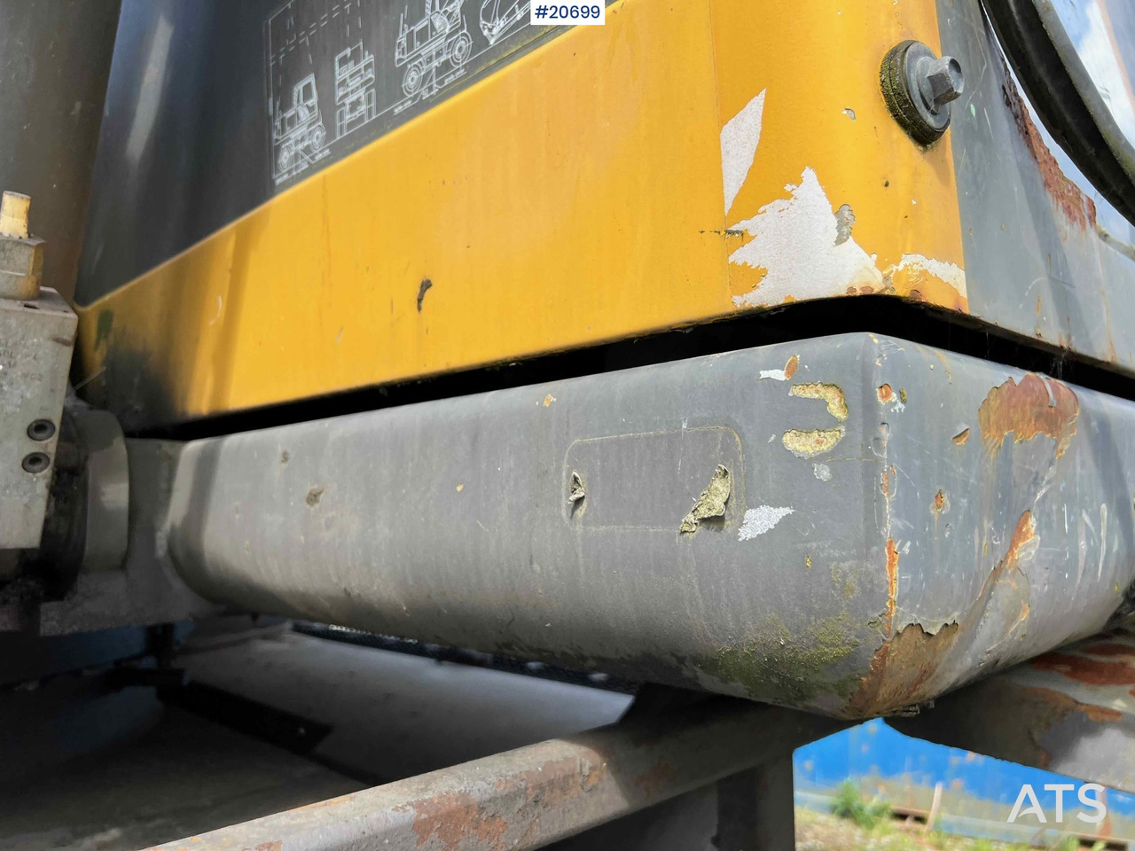 Cargadora de ruedas Volvo EW160B hjulmaskin m/ støtte bein og skjær: foto 30 Cargadora de ruedas Volvo EW160B hjulmaskin m/ støtte bein og skjær: foto 30