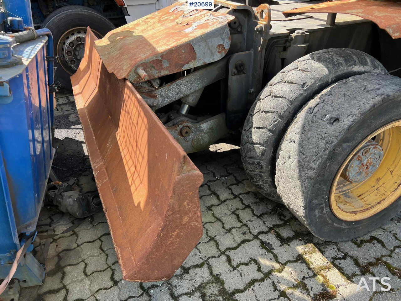 Cargadora de ruedas Volvo EW160B hjulmaskin m/ støtte bein og skjær: foto 17 Cargadora de ruedas Volvo EW160B hjulmaskin m/ støtte bein og skjær: foto 17