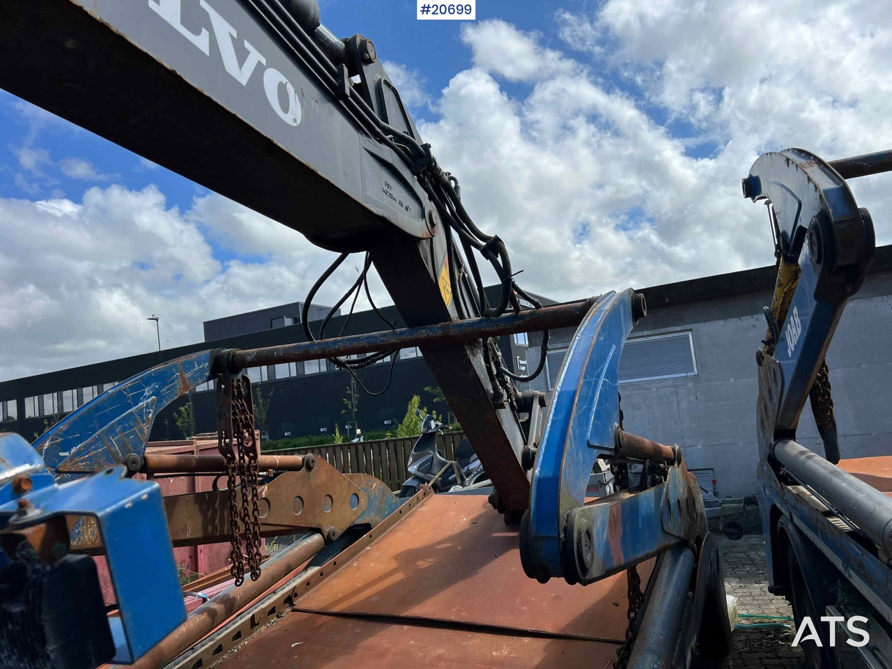 Cargadora de ruedas Volvo EW160B hjulmaskin m/ støtte bein og skjær: foto 42 Cargadora de ruedas Volvo EW160B hjulmaskin m/ støtte bein og skjær: foto 42