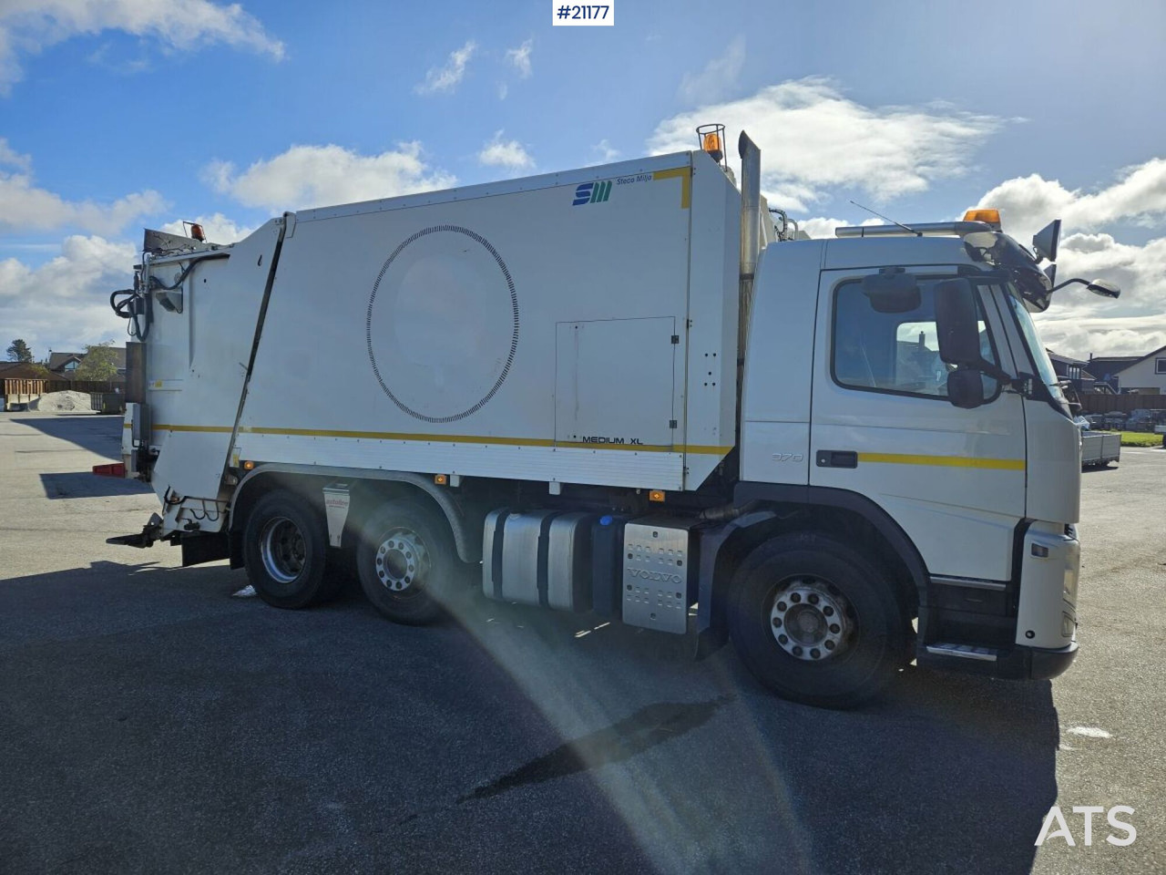 Volvo FM370 6x2 1-kammer komprimatorbil med Zoeller påbygg - Camión de basura: foto 3 Volvo FM370 6x2 1-kammer komprimatorbil med Zoeller påbygg - Camión de basura: foto 3