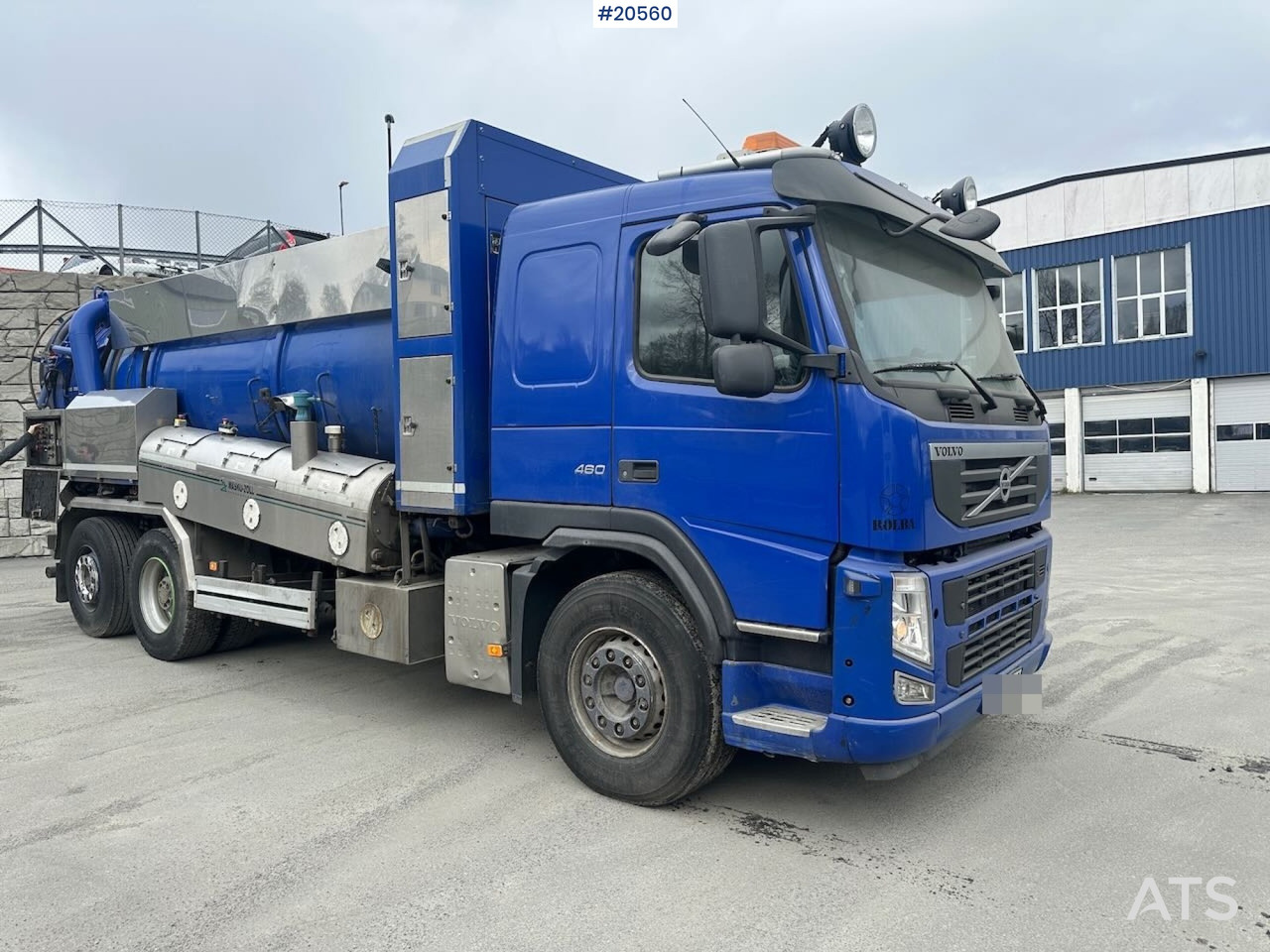 Volvo FM460 - Limpieza de alcantarillado: foto 4 Volvo FM460 - Limpieza de alcantarillado: foto 4