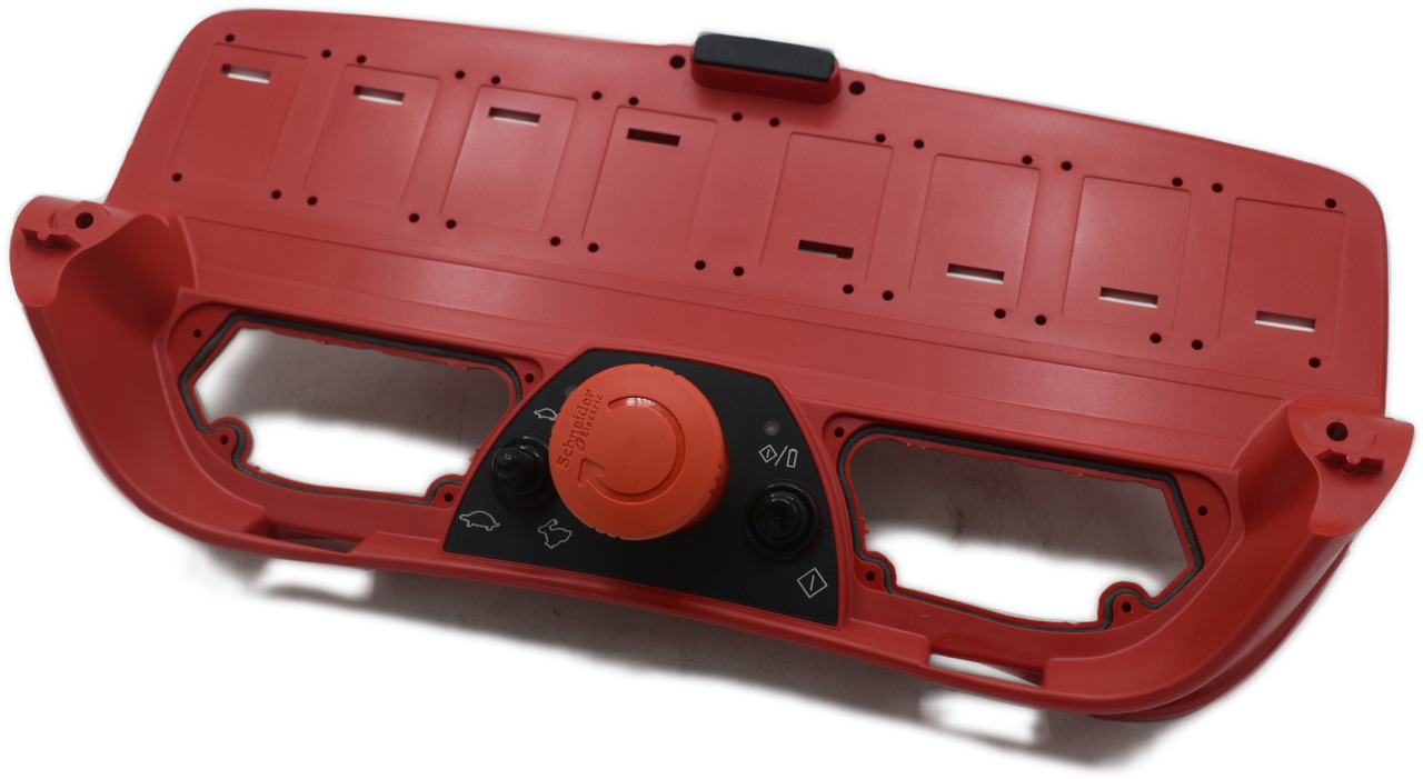 Carcasa superior mando Scanreco roja RC400 - Sistema eléctrico para Grúa para camión: foto 3 Carcasa superior mando Scanreco roja RC400 - Sistema eléctrico para Grúa para camión: foto 3