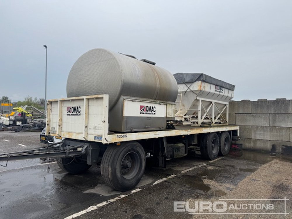 1988 JUMBO TV280C Tri-axle Split Spreader Trailer, Watertank, Hatz 1D41C engine, Conveyorbelt (Dutch Export Docs. Available) - Remolque isotérmico: foto 1 1988 JUMBO TV280C Tri-axle Split Spreader Trailer, Watertank, Hatz 1D41C engine, Conveyorbelt (Dutch Export Docs. Available) - Remolque isotérmico: foto 1