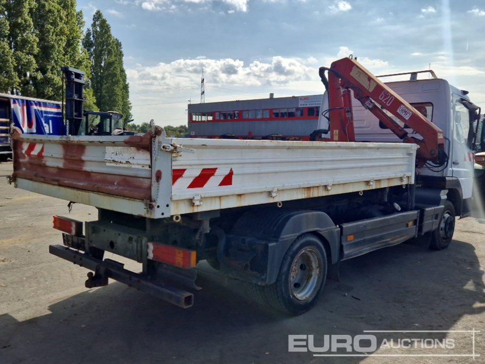 1999 Mercedes Atego - Camión caja abierta, Camión grúa: foto 5 1999 Mercedes Atego - Camión caja abierta, Camión grúa: foto 5