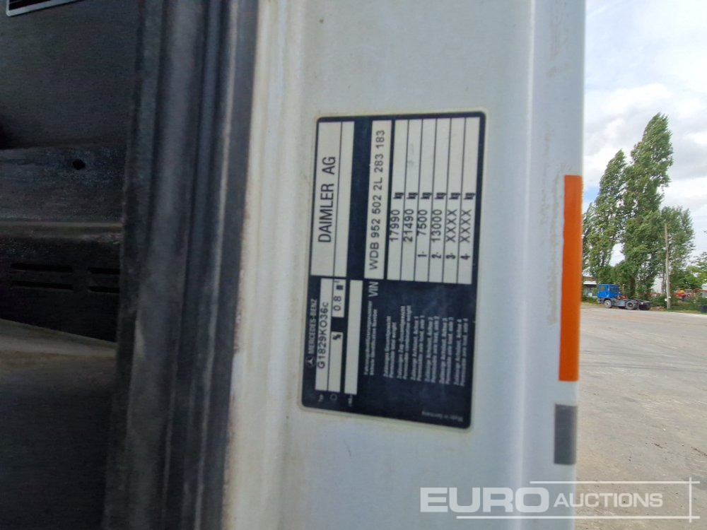 Barredora vial 2002 Mercedes Axor 1829: foto 34