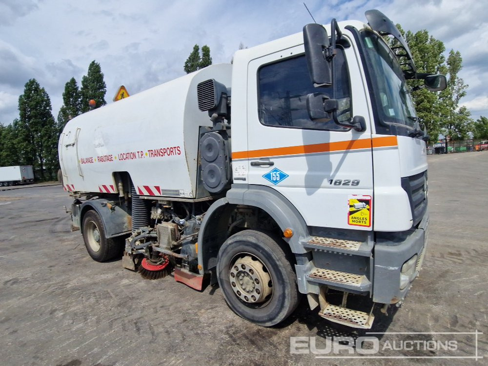 Barredora vial 2002 Mercedes Axor 1829: foto 7