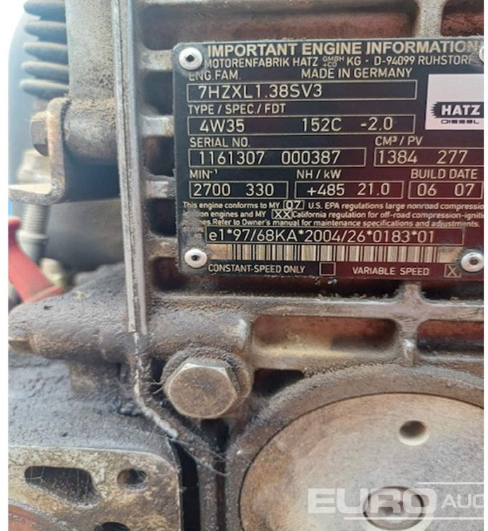 2007 Hamm HD10VV - Rodillo: foto 5 2007 Hamm HD10VV - Rodillo: foto 5