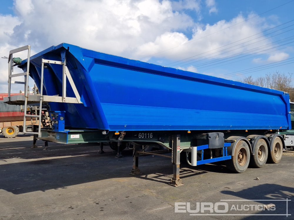 2008 Benalu Tri Axle Tipping Trailer - Semirremolque volquete: foto 1 2008 Benalu Tri Axle Tipping Trailer - Semirremolque volquete: foto 1