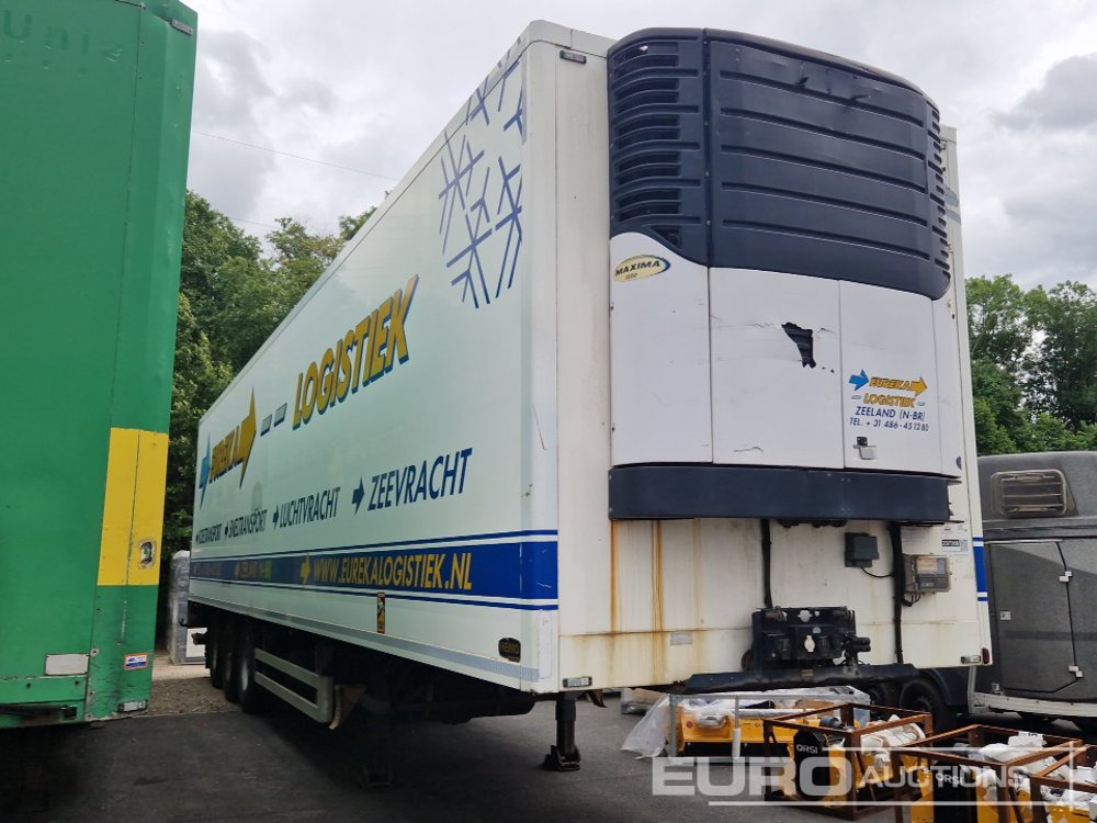 2008 Pacton 3 Axle Refridgerated Trailer, Carrier Maxima 1300, Dhollandia 1500kg Tail lift, Inside 2.70m Height(Dutch Reg. Docs. Available) - Semirremolque frigorífico: foto 4 2008 Pacton 3 Axle Refridgerated Trailer, Carrier Maxima 1300, Dhollandia 1500kg Tail lift, Inside 2.70m Height(Dutch Reg. Docs. Available) - Semirremolque frigorífico: foto 4