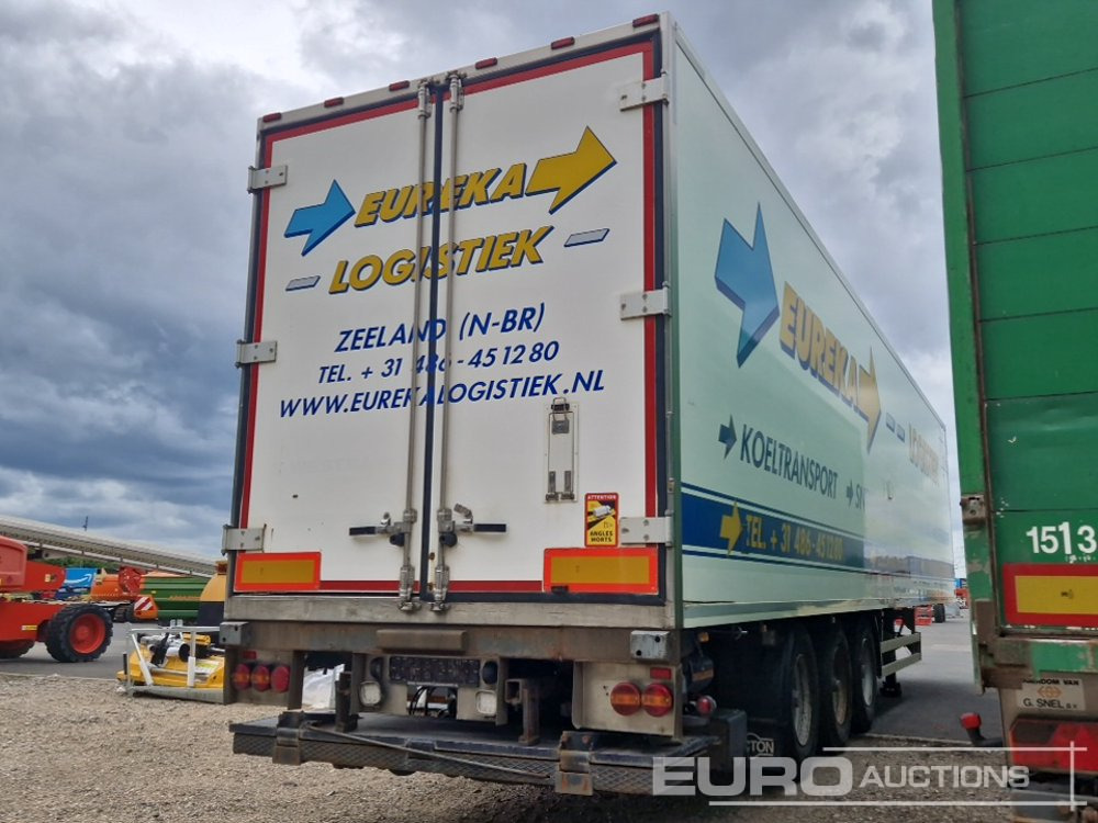 2008 Pacton 3 Axle Refridgerated Trailer, Carrier Maxima 1300, Dhollandia 1500kg Tail lift, Inside 2.70m Height(Dutch Reg. Docs. Available) - Semirremolque frigorífico: foto 3 2008 Pacton 3 Axle Refridgerated Trailer, Carrier Maxima 1300, Dhollandia 1500kg Tail lift, Inside 2.70m Height(Dutch Reg. Docs. Available) - Semirremolque frigorífico: foto 3