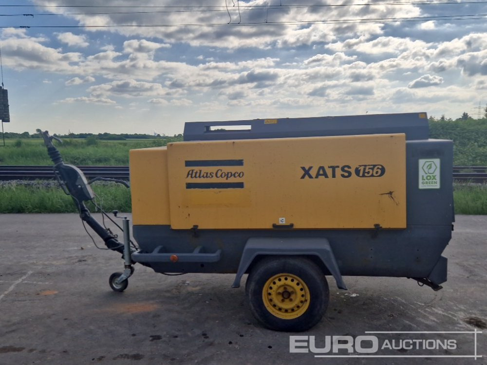 2010 Atlas Copco XATS156 320CFM - Compresor de aire: foto 2 2010 Atlas Copco XATS156 320CFM - Compresor de aire: foto 2