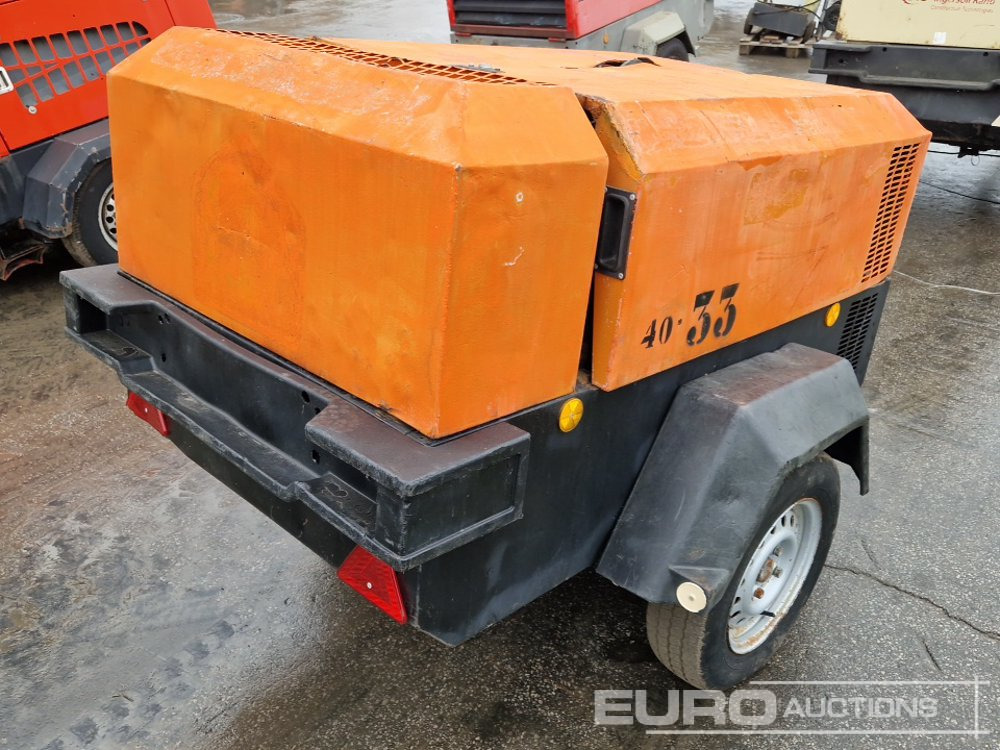 2011 Doosan 7/41 125CFM - Compresor de aire: foto 3 2011 Doosan 7/41 125CFM - Compresor de aire: foto 3