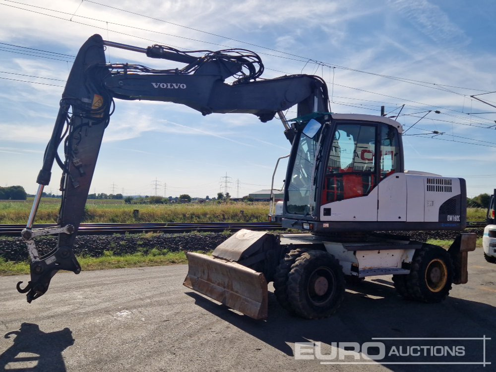2011 Volvo EW160C - Excavadora de ruedas: foto 1 2011 Volvo EW160C - Excavadora de ruedas: foto 1