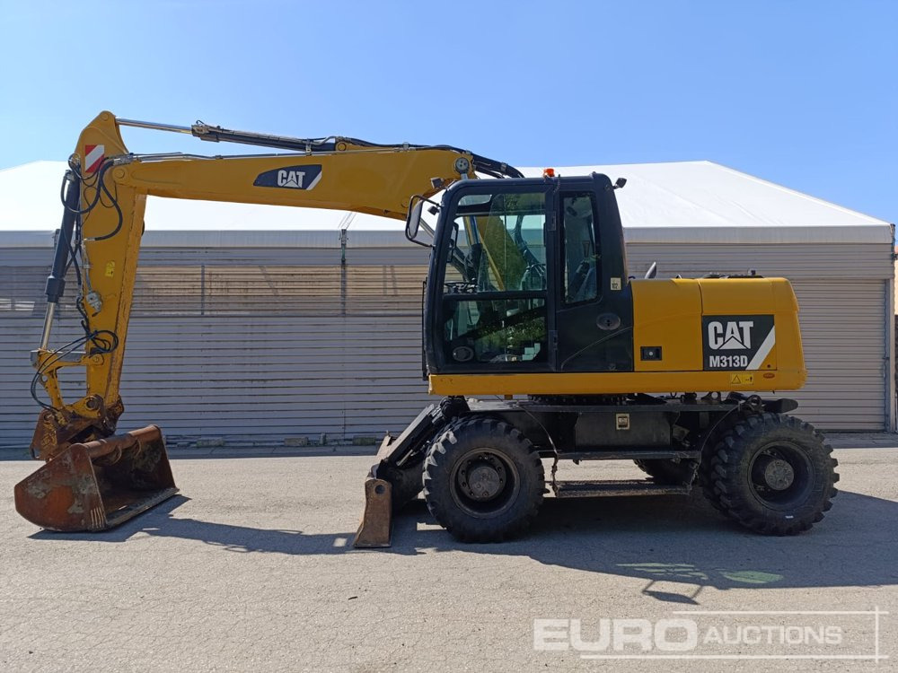 2013 CAT M313D - Excavadora de ruedas: foto 1 2013 CAT M313D - Excavadora de ruedas: foto 1