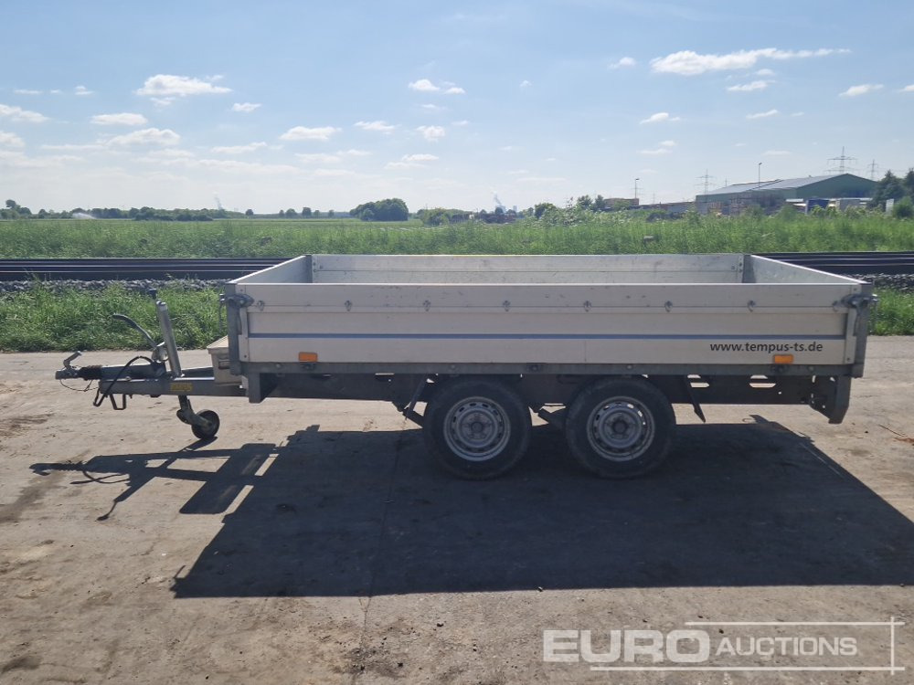 2014 Tempus 2 Axle Trailer, 2000kg, 100Km/H (Tuev 3/2027)(German Reg. Docs. Available) - Remolque plataforma/ Caja abierta: foto 2 2014 Tempus 2 Axle Trailer, 2000kg, 100Km/H (Tuev 3/2027)(German Reg. Docs. Available) - Remolque plataforma/ Caja abierta: foto 2