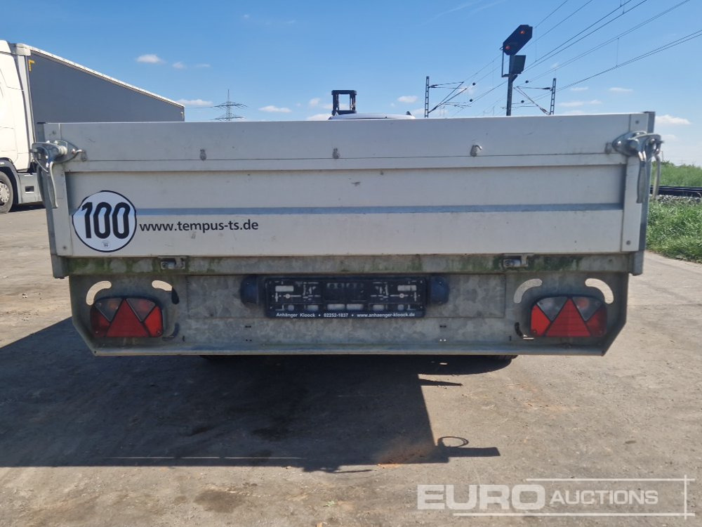 2014 Tempus 2 Axle Trailer, 2000kg, 100Km/H (Tuev 3/2027)(German Reg. Docs. Available) - Remolque plataforma/ Caja abierta: foto 4 2014 Tempus 2 Axle Trailer, 2000kg, 100Km/H (Tuev 3/2027)(German Reg. Docs. Available) - Remolque plataforma/ Caja abierta: foto 4