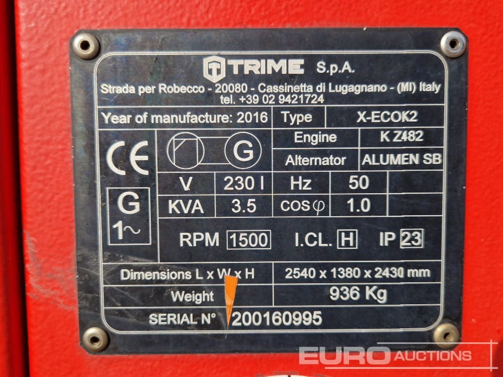 Torre de iluminación 2015 Trime X-ECOK2: foto 18