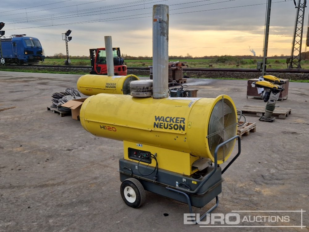 2016 Wacker Neuson HI 120 Space Heater - Calefactor de construcción: foto 3 2016 Wacker Neuson HI 120 Space Heater - Calefactor de construcción: foto 3
