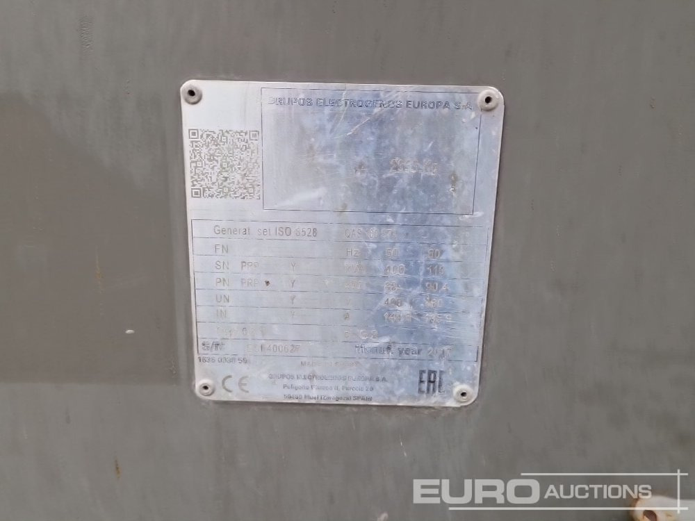 Generador industriale 2017 Atlas Copco QAS 100ST3: foto 16