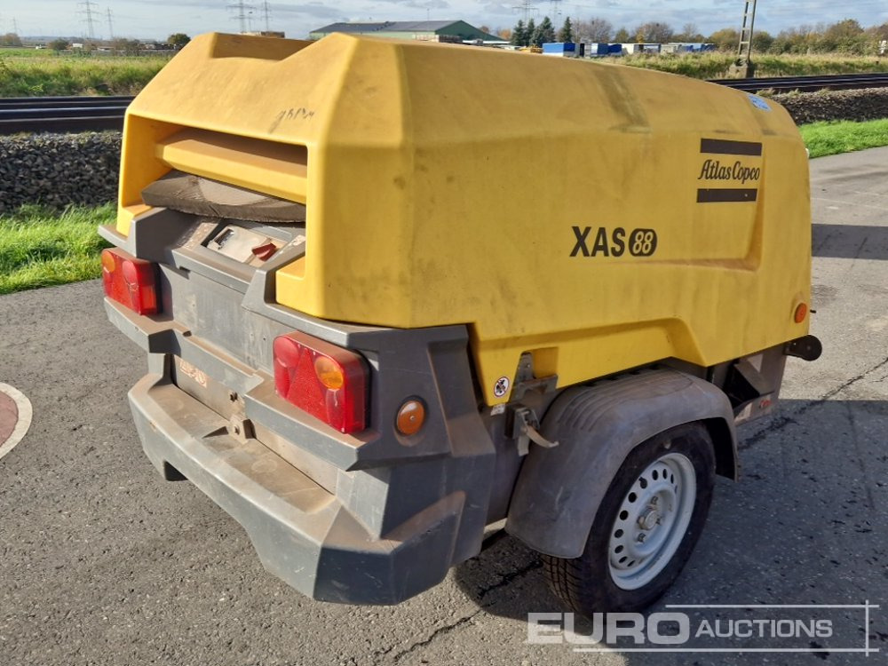 2017 Atlas Copco XAS88 180CFM - Compresor de aire: foto 3 2017 Atlas Copco XAS88 180CFM - Compresor de aire: foto 3