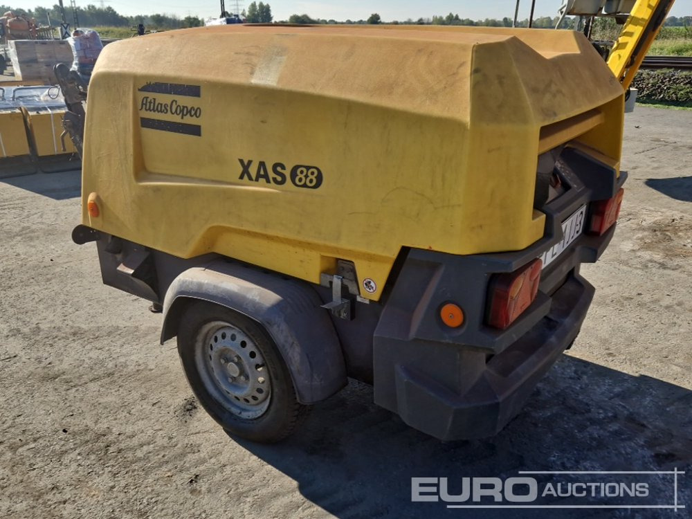 2017 Atlas Copco XAS88KD - Compresor de aire: foto 2 2017 Atlas Copco XAS88KD - Compresor de aire: foto 2