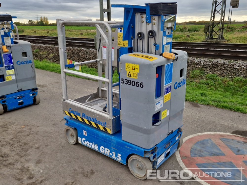 2017 Genie GR-15 - Plataforma elevadora: foto 3 2017 Genie GR-15 - Plataforma elevadora: foto 3