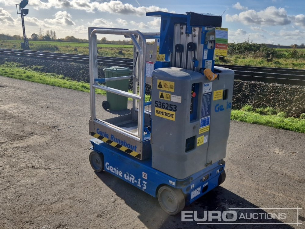 2017 Genie GR-15 - Plataforma elevadora: foto 3 2017 Genie GR-15 - Plataforma elevadora: foto 3