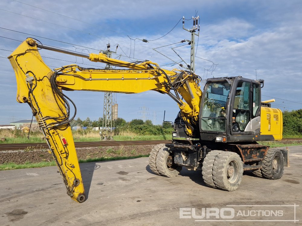 2017 Hitachi ZX170W-6 - Excavadora de ruedas: foto 1 2017 Hitachi ZX170W-6 - Excavadora de ruedas: foto 1