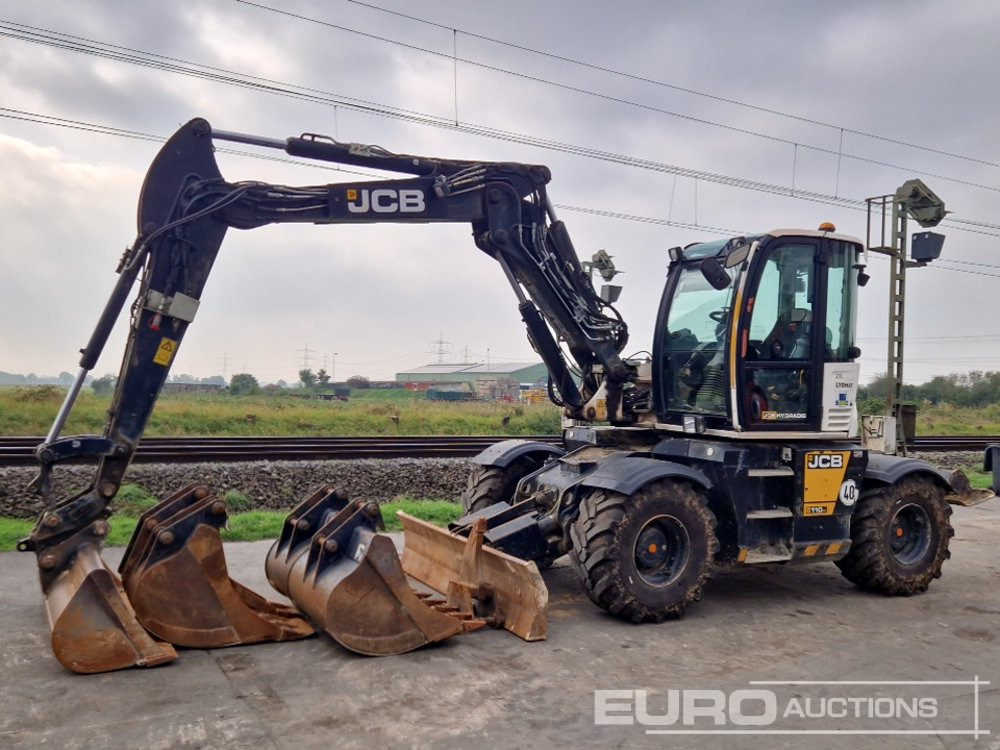 2018 JCB Hydradig HD110WT - Excavadora de ruedas: foto 1 2018 JCB Hydradig HD110WT - Excavadora de ruedas: foto 1