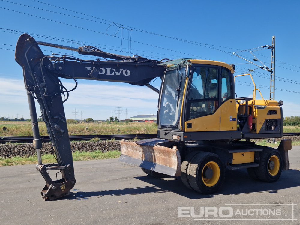2018 Volvo EW140D - Excavadora de ruedas: foto 1 2018 Volvo EW140D - Excavadora de ruedas: foto 1