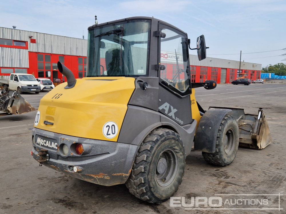 2019 Mecalac AX1000 - Cargadora de ruedas: foto 5 2019 Mecalac AX1000 - Cargadora de ruedas: foto 5