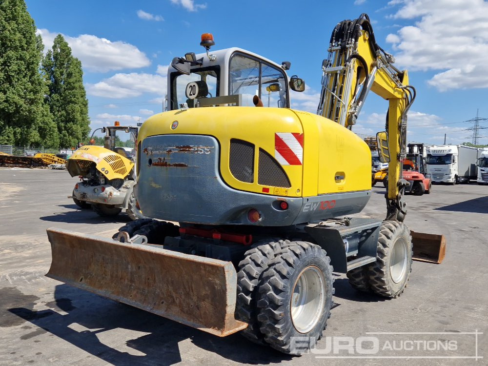 2019 Wacker Neuson EW100 - Excavadora de ruedas: foto 5 2019 Wacker Neuson EW100 - Excavadora de ruedas: foto 5