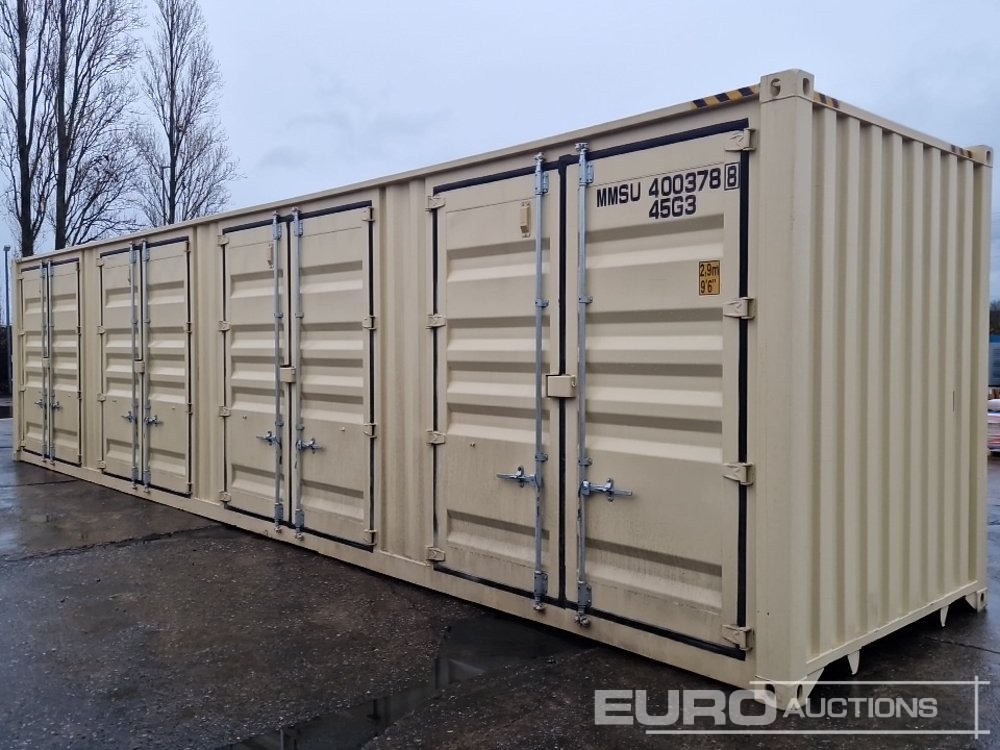 2025 40' HQ Container, One Side 4 Doors, One End Door - Contenedor marítimo: foto 2 2025 40' HQ Container, One Side 4 Doors, One End Door - Contenedor marítimo: foto 2